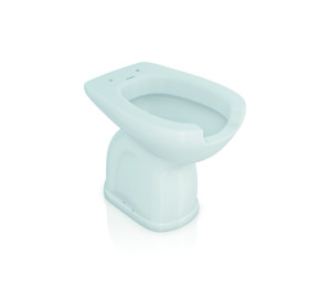 INODORO PORCELANA CON APERTURA HIGIÉNICA SALIDA PARED